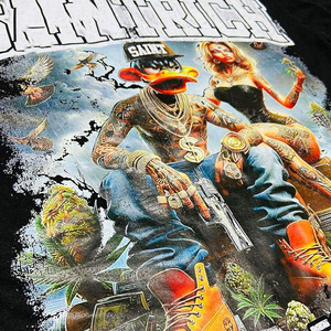 2026 Wholesale High Quality Heavyweight Men's Boxy Fit T Shirt 100% Cotton Oversized Drop Shoulder <b>Tshirt</b> with OEM Service - Product Image 5