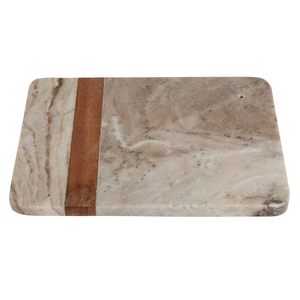 Bol à fruits élégant et décoratif en marbre et bois d'acacia moderne pour la maison et la cuisine - Product Image 3