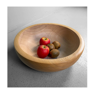 Bol à salade en bois de manguier, poli naturellement, articles de décoration de table très appréciés - Product Image 1