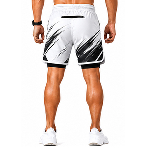Custom Casual Eco-Friendly Mens Surf <b>Swimming</b> <b>Shorts</b> Waterproof <b>Zip</b> <b>Pockets</b> Quick Dry Breathable Windproof Spandex/Polyester - Product Image 2