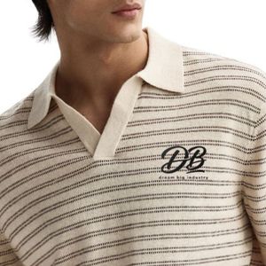 Camisa Polo de Lino Premium para Hombre, Corte Regular, Manga Corta, Estilo Casual Elegante, Ropa de Verano, Fabricante OEM ODM, Venta al Por Mayor - Product Image 3