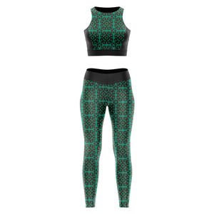 Ensembles de yoga pour femmes en marque privée à prix avantageux avec les dernières tendances en matière de sublimation pour femmes - Product Image 1
