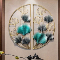 2023 usine métal décoration murale tentures salon décor Art et créatif métal mur Art décor à la maison