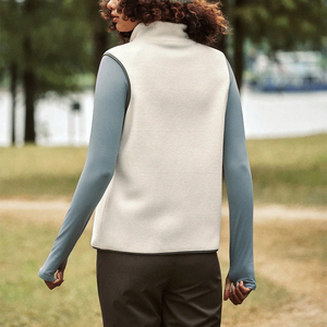 puffer vest gilets waistcoat casual fashion winter woman clothes coat puffer sleeveless <b>jacket</b> women custom design puffer vest - Product Image 3