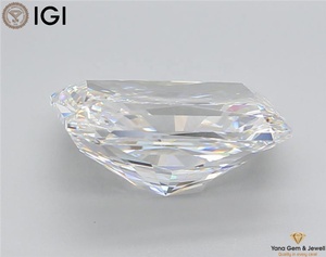 Diamant de laboratoire CVD taille radiant de 5,00 carats, clarté VS1, couleur E, certifié IGI, pour la fabrication de bagues en or - Product Image 4