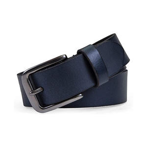 Ceinture en cuir de vachette JECCON pour homme, style décontracté, boucle en alliage, imprimée, durable, largeur 38 mm, motif uni, modèle à détection par aiguille - Product Image 4