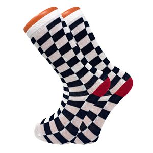 Calzini da donna divertenti e colorati in cotone 6 paia di novità - Product Image 4