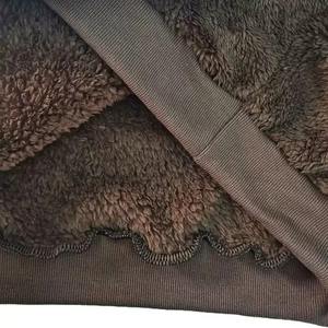 Sudadera con Capucha Extra Grande de Sherpa, Personalizada y Bordada, de Felpa Suave, para Invierno, para Hombre - Product Image 6