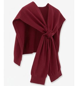 Luxury Thick Cable Knit <b>Blanket</b> <b>Shawl</b> Wrap Soft Warm Winter Scarf Cape Factory Outlet Wholesale - Product Image 4