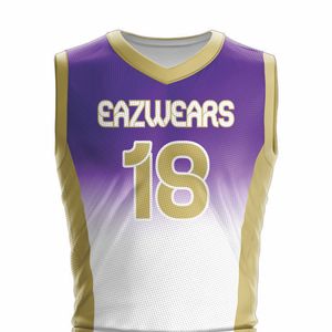 Uniforme de Baloncesto Personalizado para Hombre, Sublimado con Logotipo, Transpirable, Absorbente de Humedad, 100% Poliéster Ecológico, Deportivo - Product Image 6