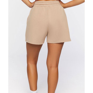 Shorts de jogging taille haute pour femmes, prix de gros, personnalisables, nouvelle mode, respirants, en coton et élasthanne, pour la gym - Product Image 5