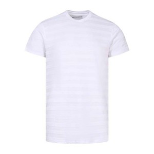 T-shirts pour hommes de couleur blanche, manches courtes, prix bas, service OEM ODM, fabrication sur mesure, haute qualité - Product Image 4