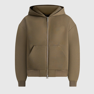 Professional Manufacturer Men Zipper Tracksuit With Logo Heavyweight Cotton Material Oversize Tracksuits With Private Label - Product Image 5