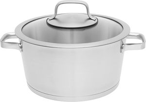 Olla de Acero Inoxidable Duradera con Aislamiento Térmico, Tapa para Mantener la Comida Caliente, Exterior Antiadherente, Apta para Lavavajillas, para Restaurantes y Hoteles - Product Image 6