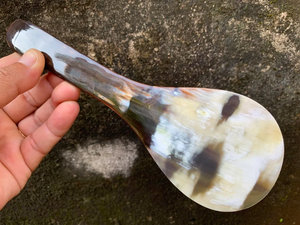 Cuchara de cuerno de buey de gran venta, utensilios de cocina personalizados para fiestas, para helado y postres, cuchara de cuerno de búfalo en oferta - Product Image 4