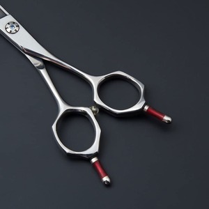 Customized New Arrival Customized Stainless Steel Salon Customized Hairdresser <b>Barber</b> Haircut Left Handed Hair Scissors <b>Set</b> - Product Image 5