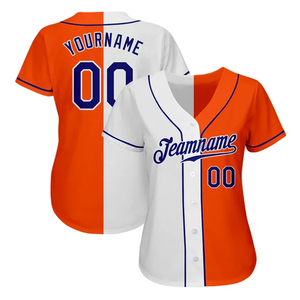 Camiseta de Béisbol para Hombre, 100% Poliéster, Secado Rápido, Transpirable, Personalizable con Logotipo e Impresión del Nombre del Equipo, MOQ Bajo, Gran Venta - Product Image 1