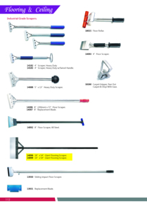Grattoir de sol géant industriel de qualité professionnelle avec lame en acier au carbone - Product Image 6