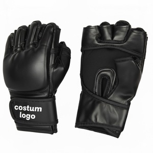 Custom Logo Open Palm Grappling Mitts for Martial Arts UFC Training & Combat Sports Factory Wholesale - Product Image 2