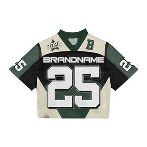 2026 Créez votre propre maillot de football américain à manches courtes, design de sublimation de haute qualité, maillot de football américain - Product Image 3
