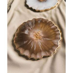 Posavasos Modernos Decorativos de Resina Ovalados y Redondos para Almacenamiento Elegante, Producto Promocional - Product Image 6