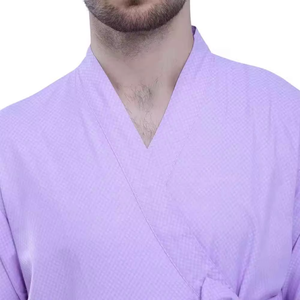 Trajes de paciente personalizados ODM, adecuados para adultos, reutilizables, de material de calidad, usados como ropa diaria para pacientes en el hospital. - Product Image 5