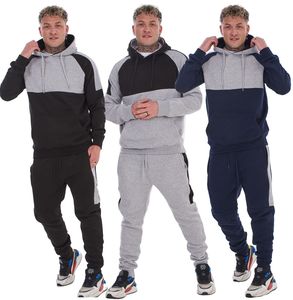 Colección de Invierno, Conjuntos Deportivos para Hombre, Manga Larga, Cálidos, Tallas Grandes, Logotipo Impreso, 100% Algodón, Personalizados, Unisex, con Capucha, Casuales, Transpirables - Product Image 1