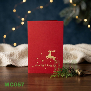 Tarjetas de Felicitación Navideñas 3D Pop-up Personalizadas con Santa Claus, Recuerdo de Agradecimiento, Impresas en Offset en Vietnam, Hechas en Vietnam - Product Image 6