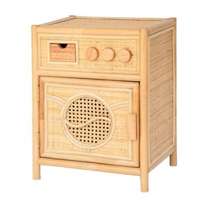Machine à laver en rotin pour enfants, jouet d'imitation en osier Montessori, jeu de rôle éducatif pour tout-petits, vente en gros - Product Image 1