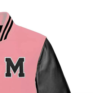 Trendy Women Varsity <b>Jacket</b> Custom Letterman <b>Jackets</b> OEM ODM Casual Sportswear Fleece <b>Baseball</b> <b>Jacket</b> Autumn Winter Style - Product Image 2
