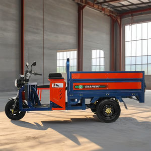 Novo Modelo de Motocicleta Elétrica de Três Rodas, Triciclo de Carga Automático, Carroceria Aberta, Alta Potência, Capacidade de Carga de 400kg - Product Image 1
