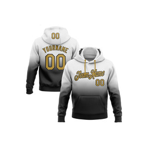 Sudadera con Capucha para Hombre, Verano, Impresión por Sublimación, Personalizada con Nombre y Número del Equipo, Cuello Redondo, Tejido de Punto, Corte Regular, con Bolsillo - Product Image 1