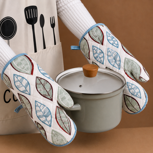 Baking Gloves Heat Resistant <b>Oven</b> mitts Printed Design <b>Oven</b> Mitt at Cheapest Price in India. - Product Image 1
