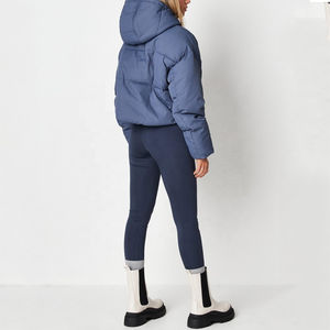 Blouson d'hiver matelassé personnalisé avec logo 2026, le plus vendu, pour femme, fabriqué en usine, respirant, tricoté, tendance, pour l'hiver, unisexe - Product Image 4