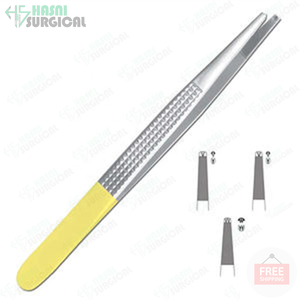 Pince à pansement médical dentaire en acier inoxydable de haute qualité de 18cm avec pince à épiler chirurgicale avec logo personnalisé - Product Image 3