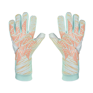 Gants de gardien de but rembourrés de couleur unie pour l'absorption des chocs, respirants pour un confort optimal, gants de gardien de but. - Product Image 1