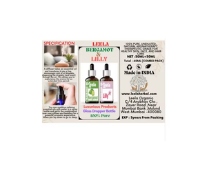 Paquete combinado de aceites aromáticos profesionales de bergamota y lirio para hacer jabón, velas, aromaterapia, difusores y manualidades. - Product Image 3