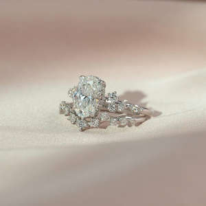 IGI/GIA Lab Grown Cut Diamond Vintage 14k jaune mariage/bague de fiançailles unisexe or blanc fin pour anniversaire fête-digne - Product Image 3