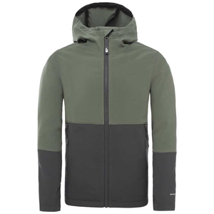 Veste Softshell Homme Personnalisée Bicolore à Capuche Coupe-Vent Résistante à l'Eau pour Activités de Plein Air et Tenue de Travail, Fermeture Éclair Intégrale, OEM, Marque Privée - Product Image 1
