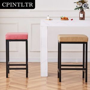 Modern Barstools Faux <b>Leather</b> Backless Counter <b>Stool</b> Bar Height Upholstered Island Chairs for <b>Kitchen</b> Bar or Home Use - Product Image 5