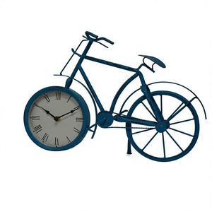 Iron Wire Metal Bicycle Table Clock - Product Image 4