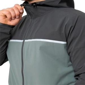 Hoodie Men's Casual Zippered Outdoor Rushing Wear Windbreaker Water Proof - Product Image 4