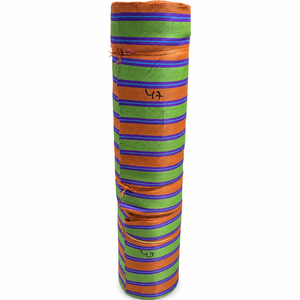 Tela de Nailon Reciclado, Textil Tejido a Rayas Multicolor para Prendas, Bolsos, Accesorios y Aplicaciones Industriales - Product Image 1