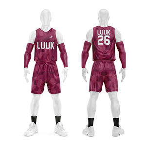 Ensemble d'uniformes de basketball personnalisés 2026 avec logo sur mesure, design col en V, couleurs d'équipe, fabricant OEM ODM - Product Image 6