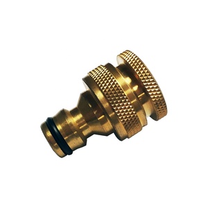 อะแดปเตอร์ก๊อกน้ำทองเหลืองขนาด 1/2" - 3/4" สำหรับสวน - Product Image 1