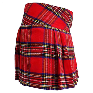 Kilt de mariage tendance pour homme, plissé à la taille, style écossais classique, personnalisable, tartan des Highlands, unisexe, vente en gros - Product Image 3