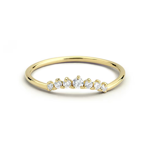 14K Gold Luxury <b>Split</b> Shank Lab Grown Diamond Engagement <b>Ring</b> IGI Certified - Product Image 1