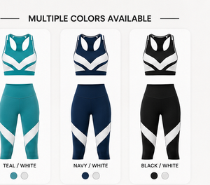 Soutien-gorge de sport dos nageur pour femme, couleur unie, anti-humidité, respirant, maintien moyen à fort, pour yoga et entraînement - Product Image 3