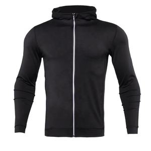 Vêtements de sport de haute qualité sweats à capuche d'automne sport fermeture éclair course vestes minces Fitness vêtements de sport Sport Jogging costumes Logo personnalisé - Product Image 4