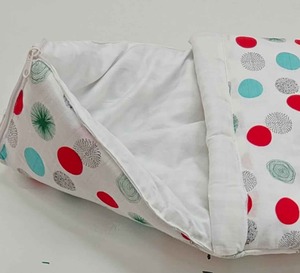 Saco de Dormir para Bebé Ecológico de Algodón Muselina para Todas las Estaciones con Cierre Bidireccional y Botones a Presión, Suave, Transpirable, Ligero y Seguro para Recién Nacidos - Product Image 2